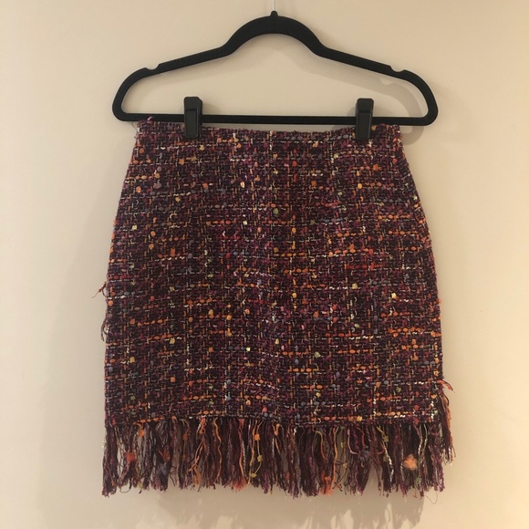 Zara multicoloured tweed mini skirt (S) - Picture 2 of 3